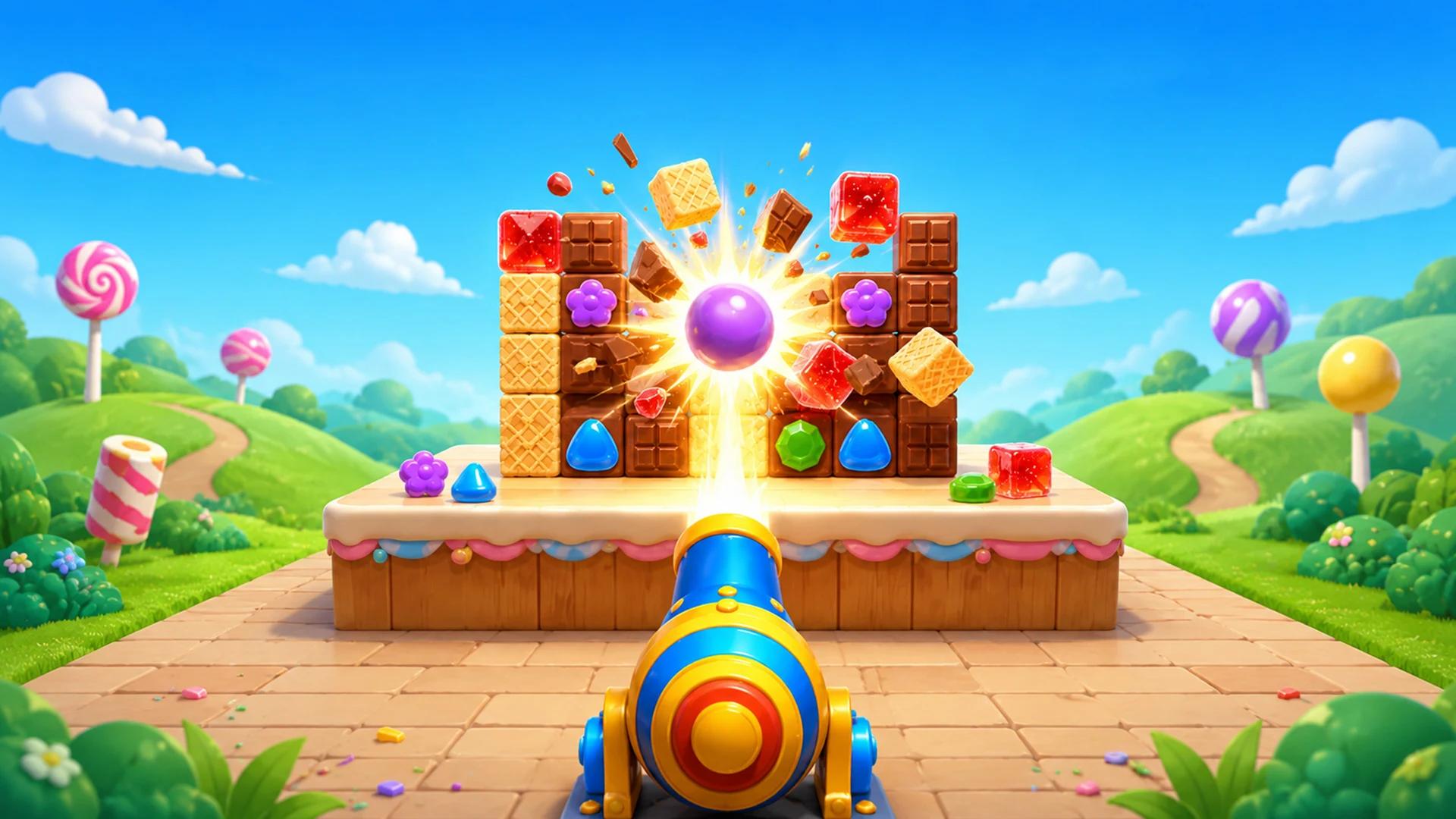 Cannon Smash: Stack Puzzle screenshot