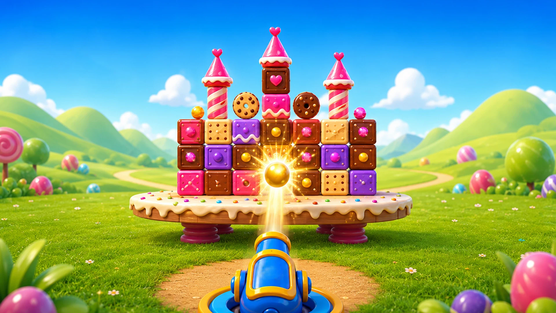 Cannon Smash: Stack Puzzle screenshot