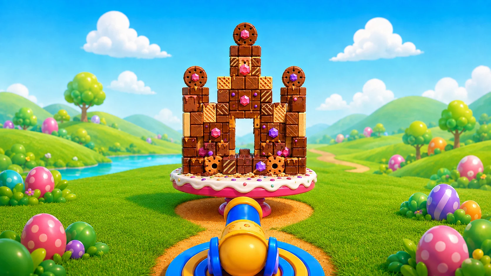 Cannon Smash: Stack Puzzle screenshot