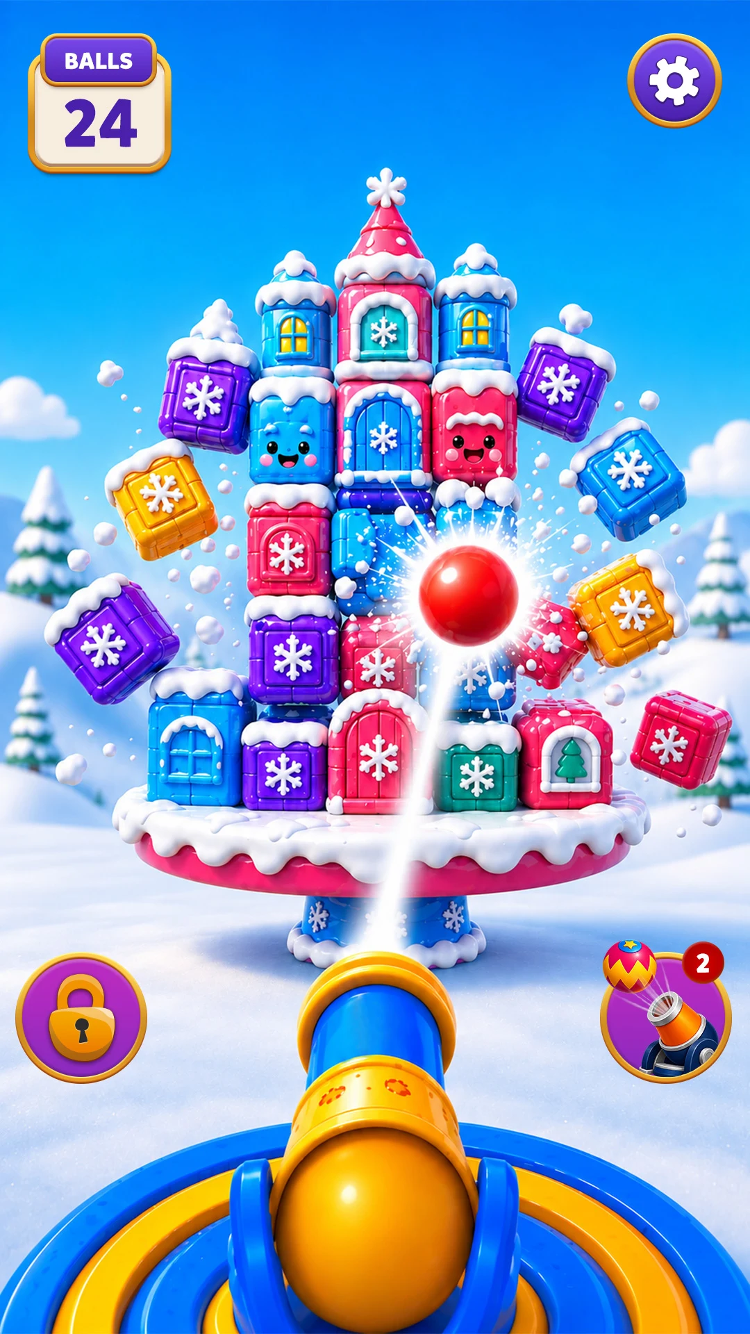 Cannon Smash: Stack Puzzle screenshot